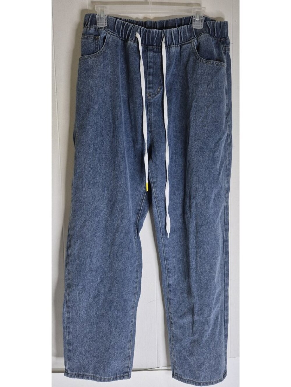 Unbranded Pull-On Casual Denim Drawstring Jeans Men's Size M